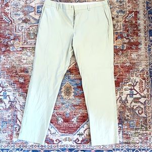 J Crew 36X32 Ludlow Slim Fit Khaki Dress Pants brand new condition
